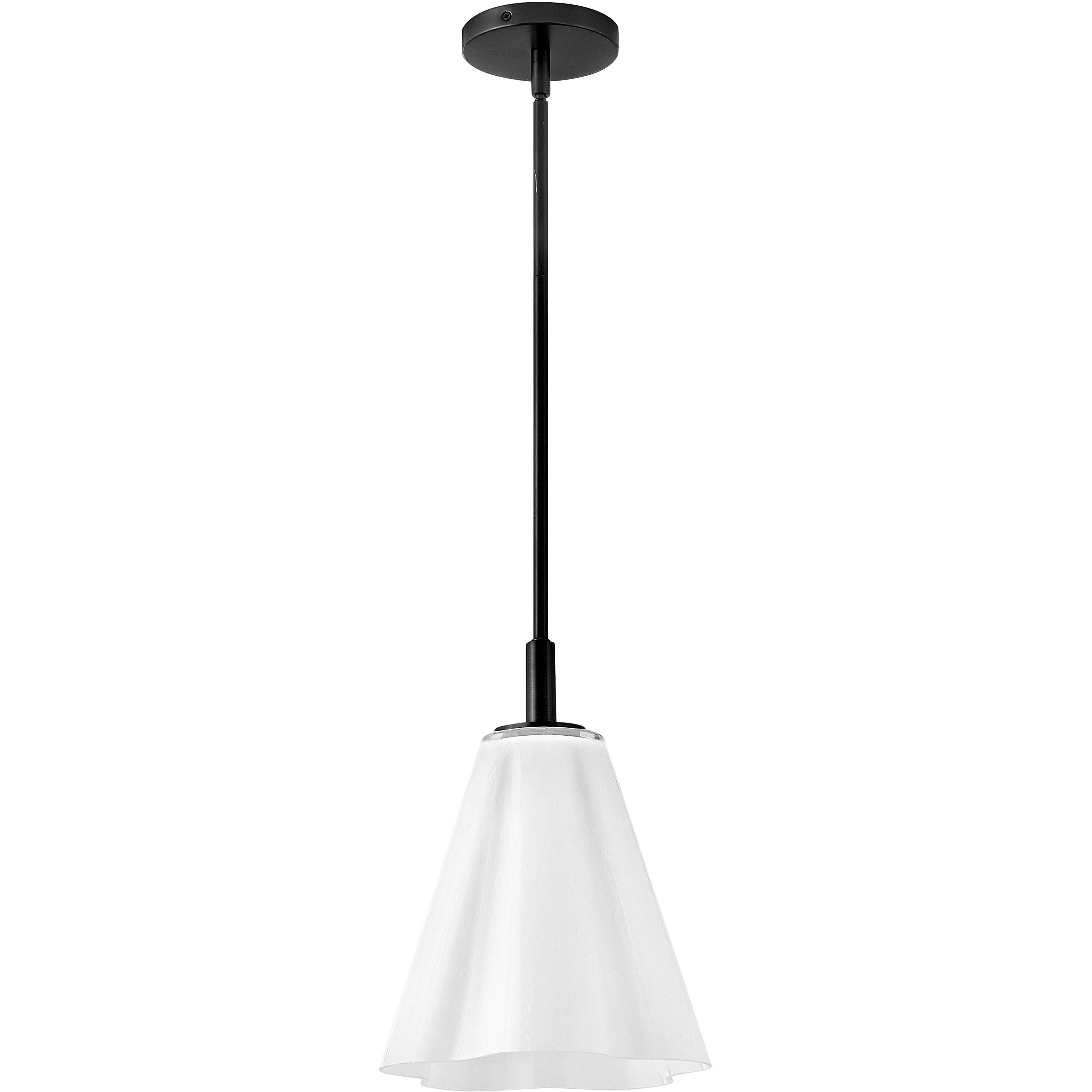 Honey 1 Light 11 inch Black Pendant Ceiling Light