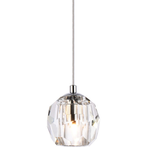 Eren 1 Light 6 inch Chrome Pendant Ceiling Light