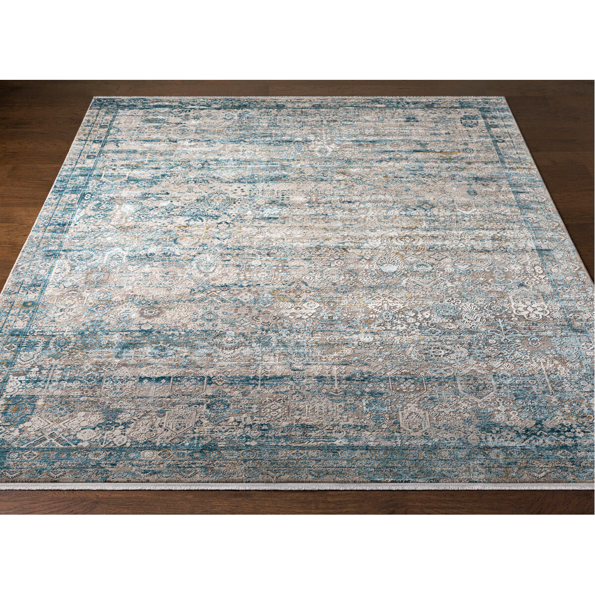 Solar 168 X 120 inch Gray Rug in 10 x 14, Rectangle
