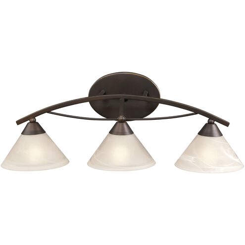 Elysburg 3 Light 25 inch Oil Rubbed Bronze Vanity Light Wall Light