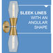 Livie LED 5 inch Lacquered Brass Sconce Wall Light