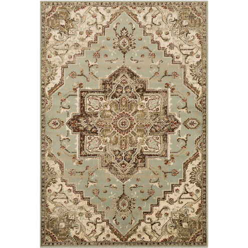 Paramount 35 X 22 inch Sage Rug in 2 x 3, Rectangle