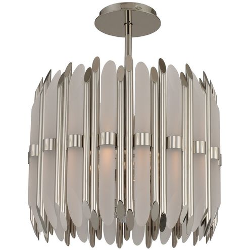 Massina 3 Light 17 inch Polished Nickel Pendant Ceiling Light