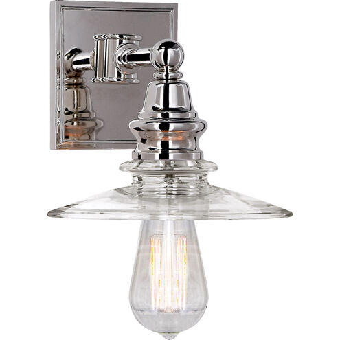 Chapman & Myers Covington 1 Light 7.75 inch Polished Nickel Bath Sconce Wall Light