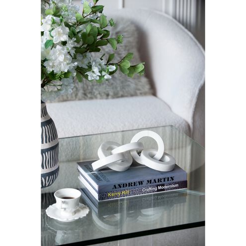Anita White Marble Chain