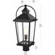 Luz 1 Light 23 inch Black Outdoor Post Light