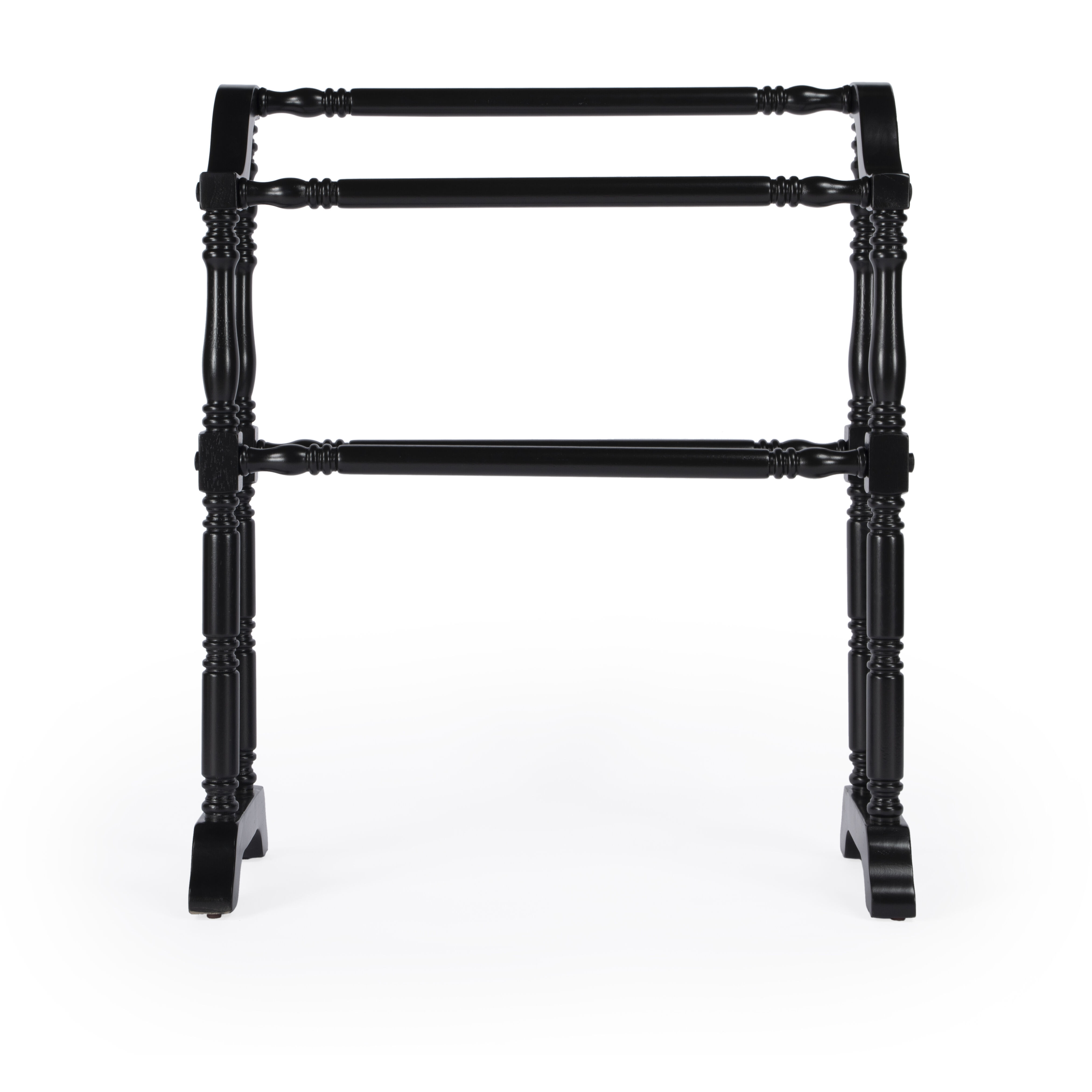 Lillian Blanket Rack in Black