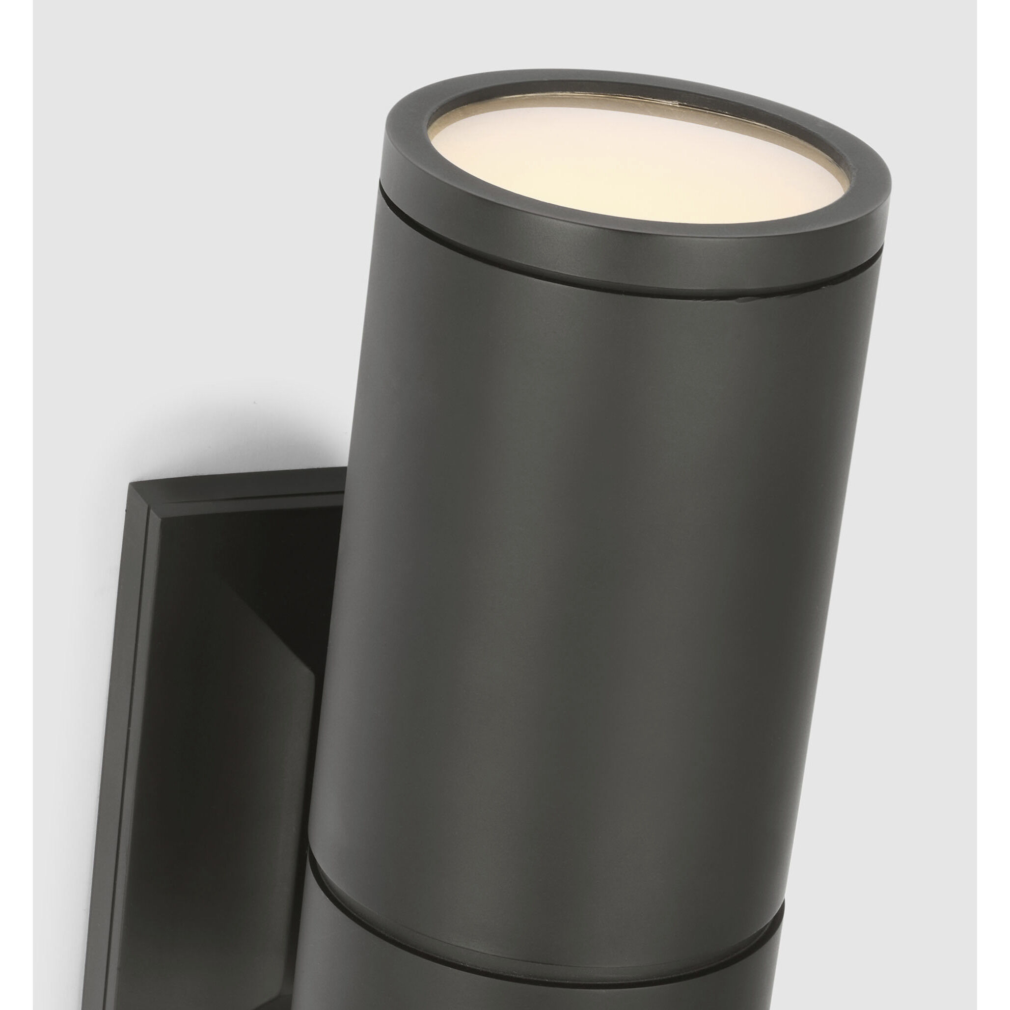 Chapman & Myers Provo LED 4.5 inch Matte Black Canister Wall Light
