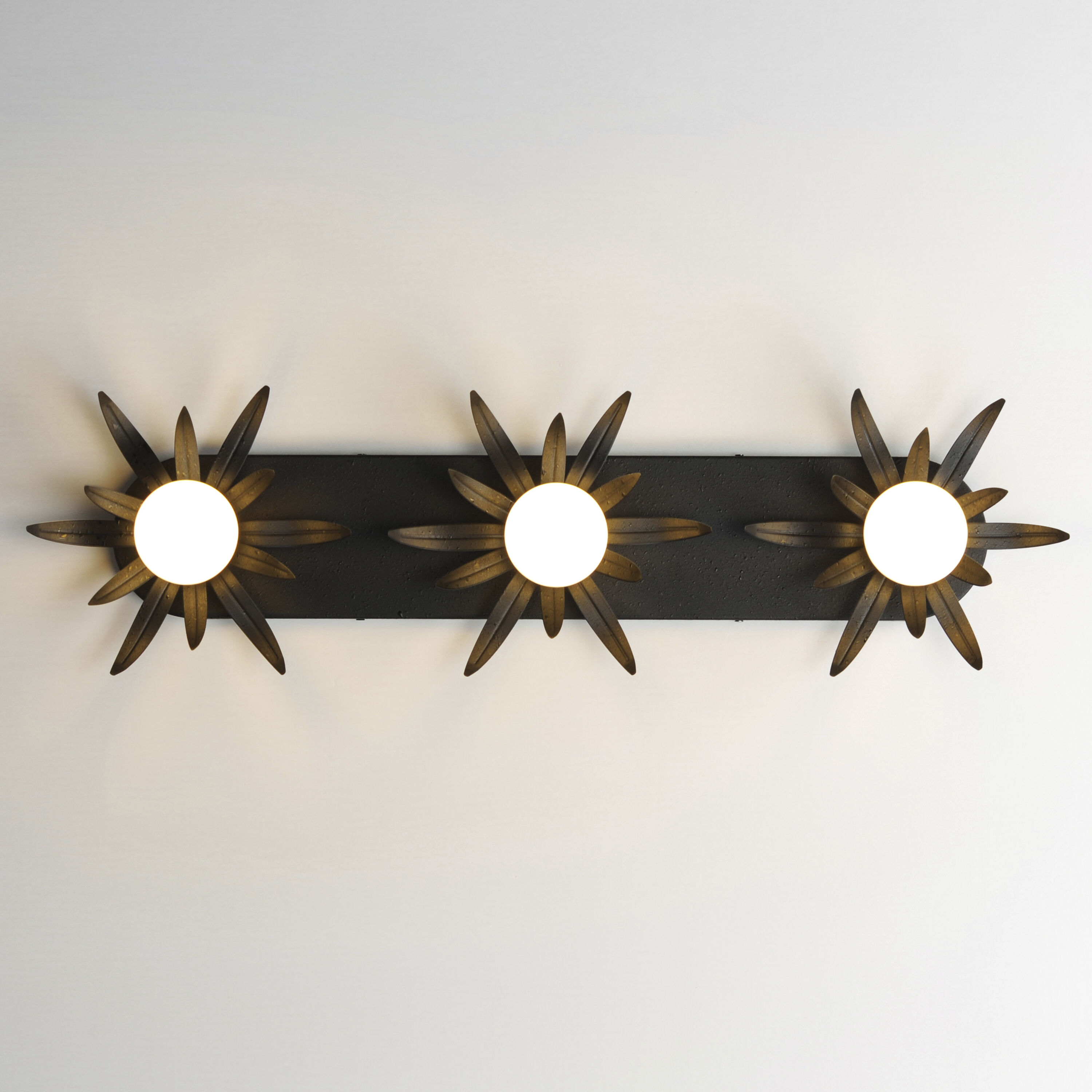 Paloma 3 Light 31.75 inch Anthracite Bath Vanity Wall Light