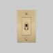 1G Toggle 120-277 Brass Light Switch