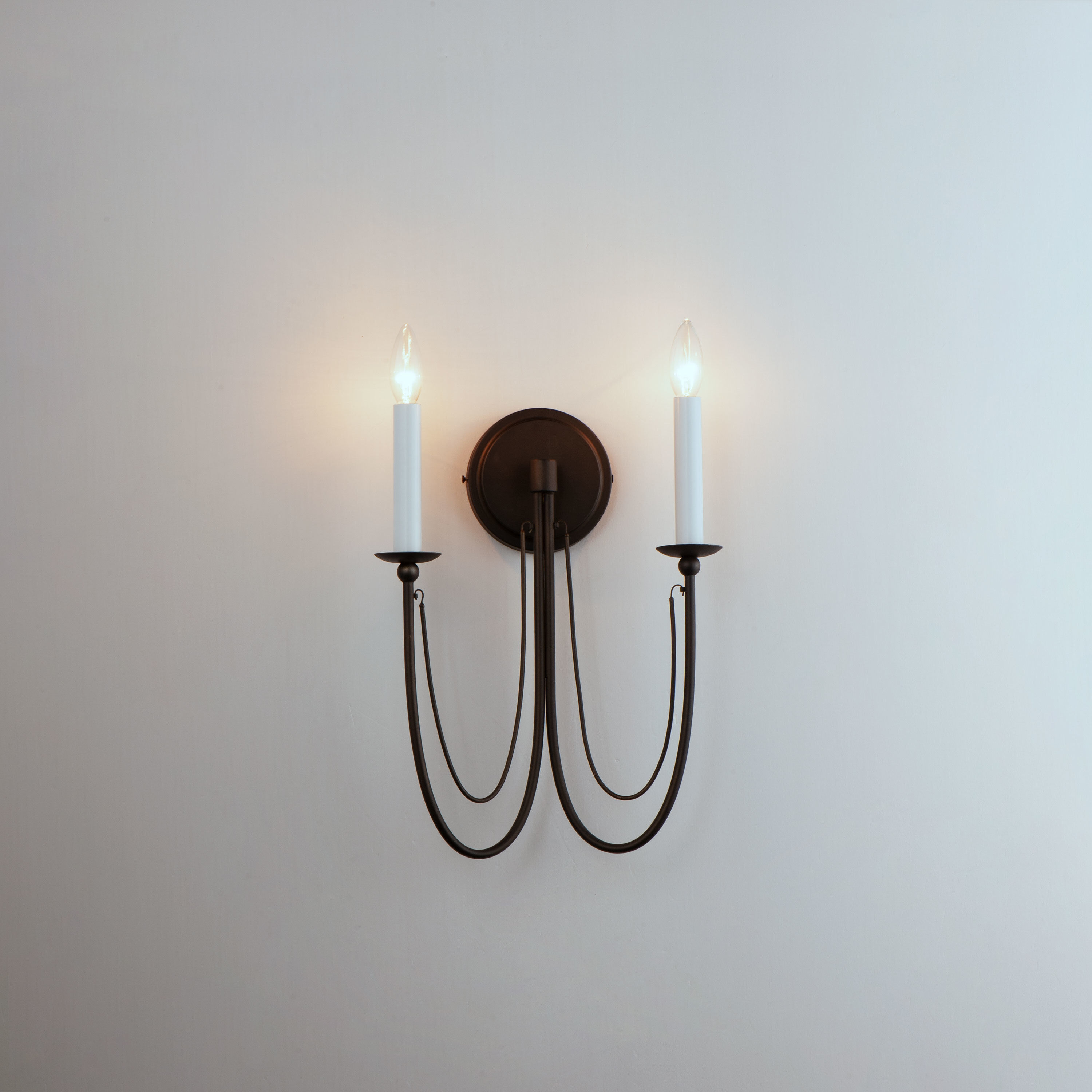 Plumette 2 Light 12 inch Chestnut Bronze Wall Sconce Wall Light