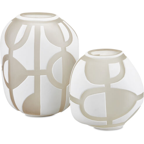 Art Decortif 16 X 12.25 inch Vases, Set of 2
