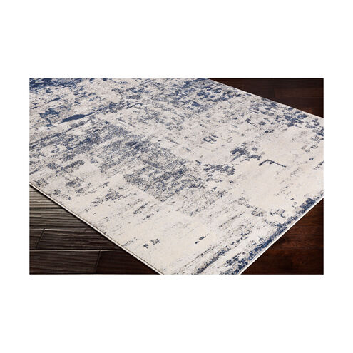 Lagom 67 X 51 inch Navy/Pale Blue/Charcoal/Light Gray/Ivory Rugs, Rectangle