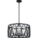 Sean Lavin Patrice 5 Light 21 inch Dark Weathered Zinc Outdoor Chandelier