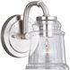 Toledo LED 8 inch Satin Nickel Bathroom Light Wall Light