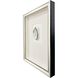 Oyster in Paradise Beige and Blue and Neutral and Turquoise Framed Art