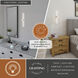 Levitt LED 19.25 inch Polished Nickel Bathroom Light Wall Light