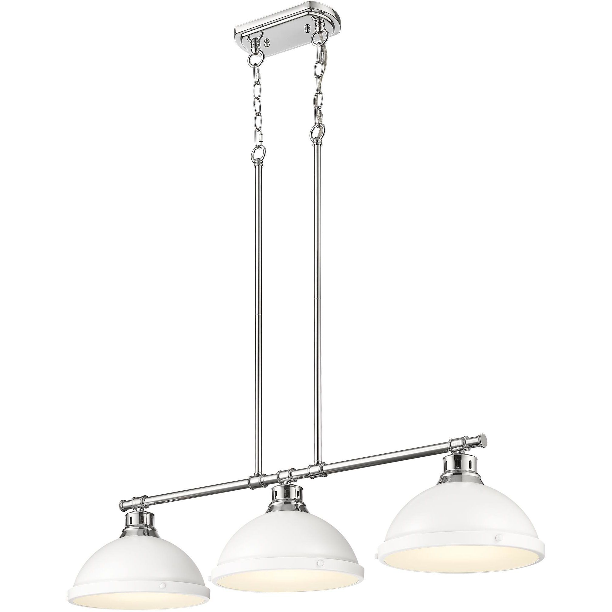 Yep Duncan Island Light Ceiling Light in Pewter, Matte White