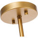 Ryland 2 Light 21 inch Brass Pendant Ceiling Light