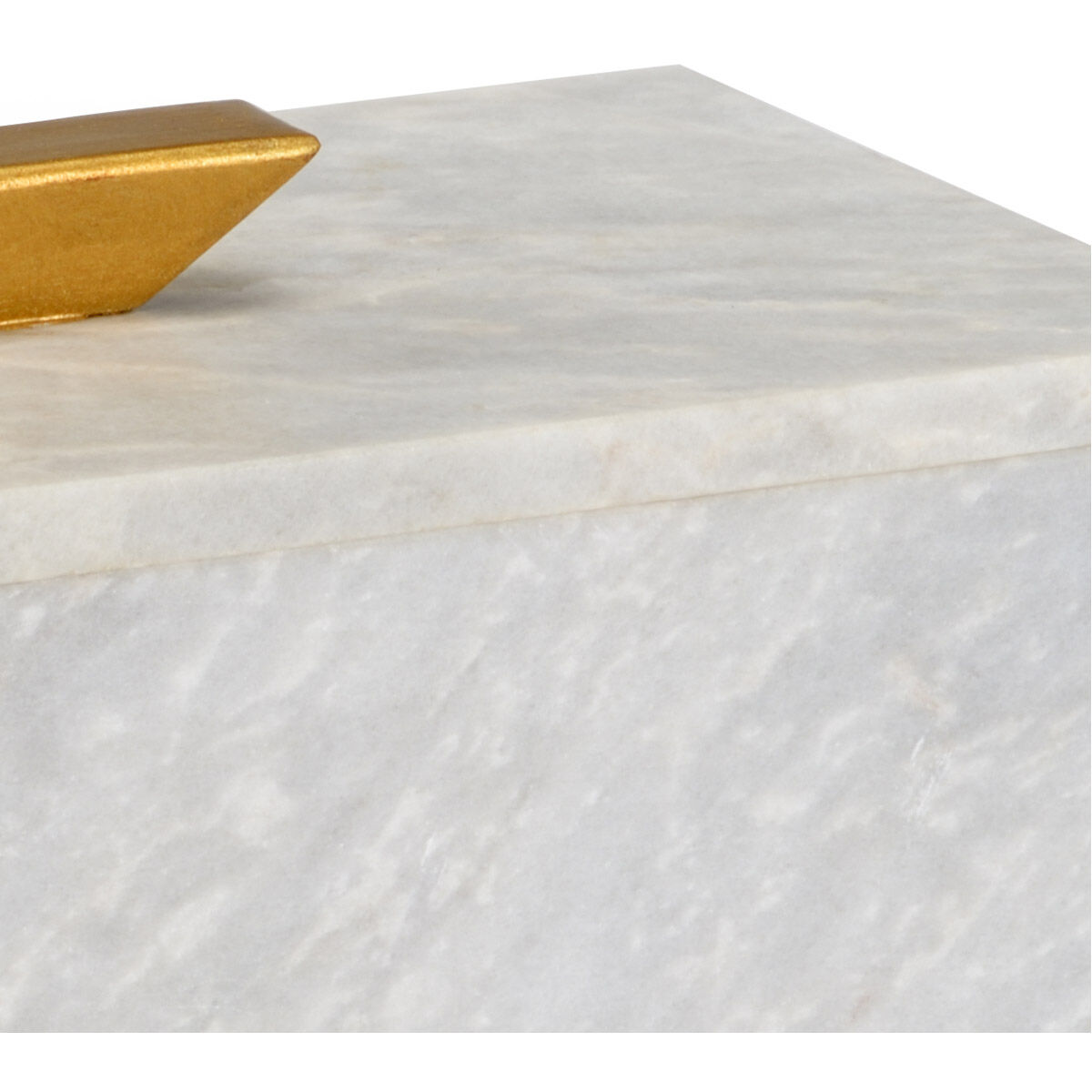 Wildwood 9 inch Natural White/Metallic Gold Box