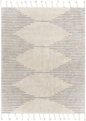 Khemisset 120 X 96 inch Light Grey Rug in 8 x 10, Rectangle