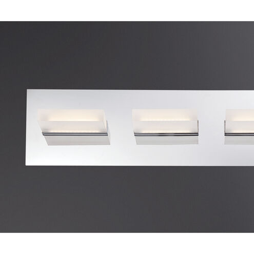 Olson LED 30 inch Chrome Vanity Light Wall Light