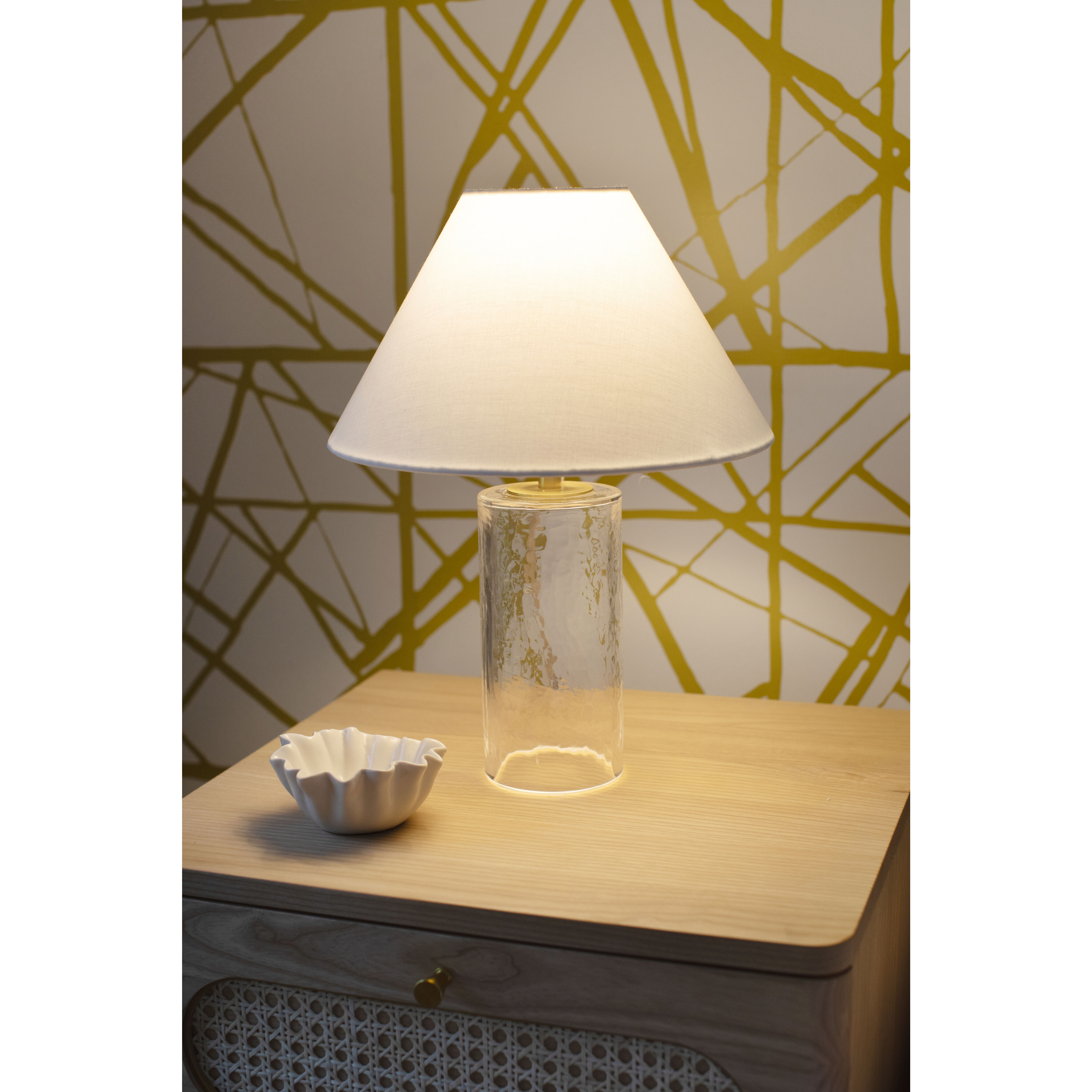 Mandy 16 inch 15.00 watt Aged Brass Table Lamp Portable Light