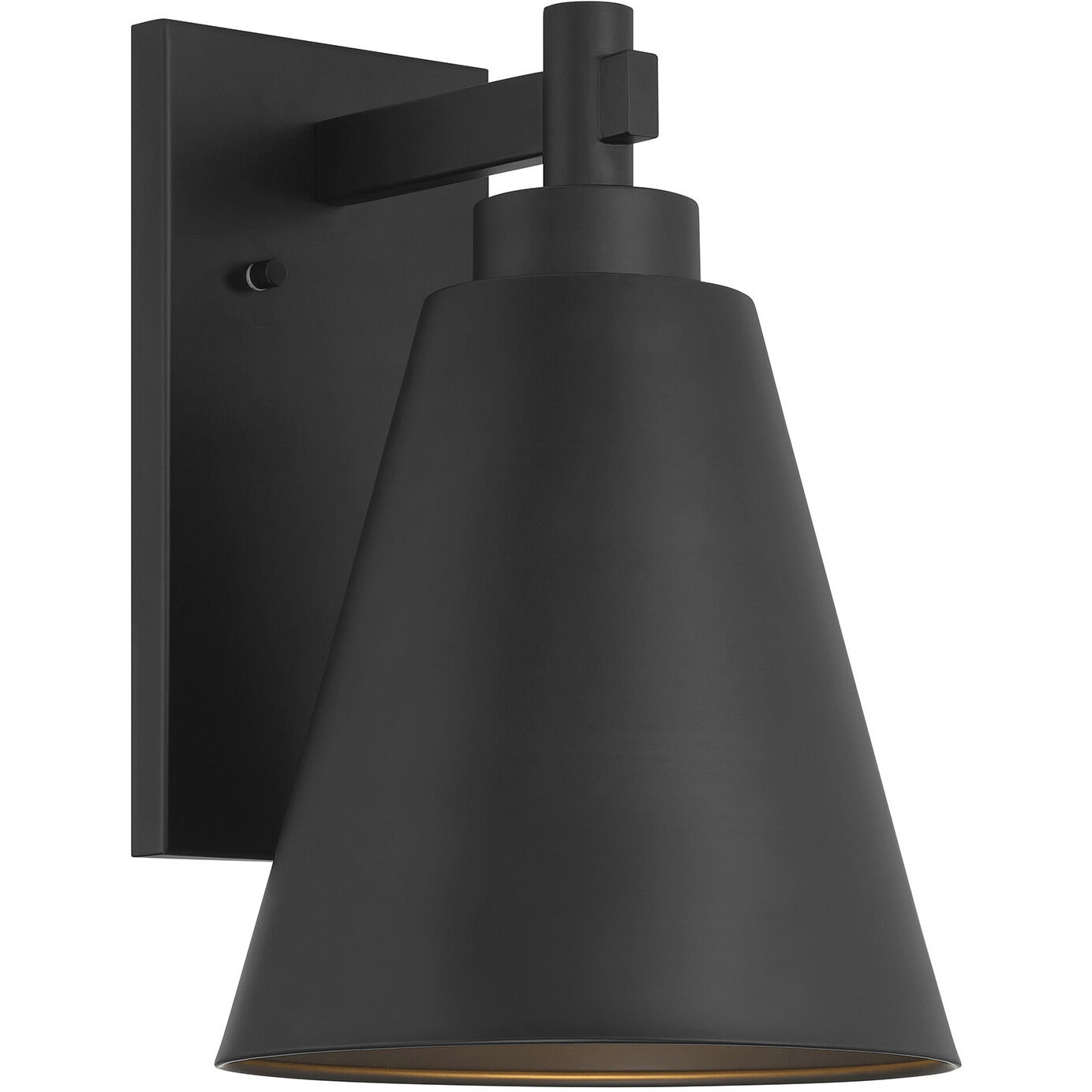 Ryder 1 Light 15 inch Matte Black Outdoor Wall Lantern