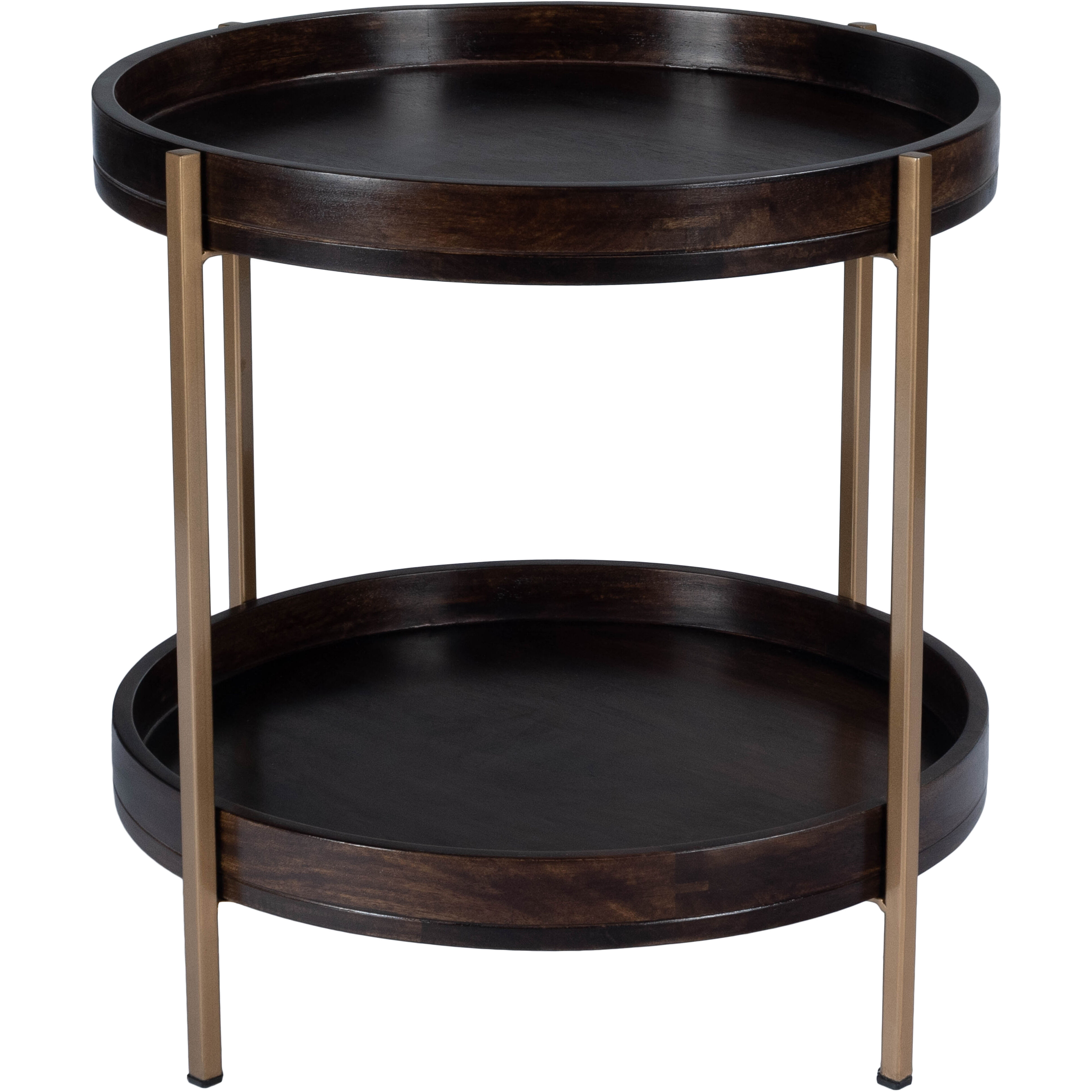 Damirra Wood & Metal End or Side Table