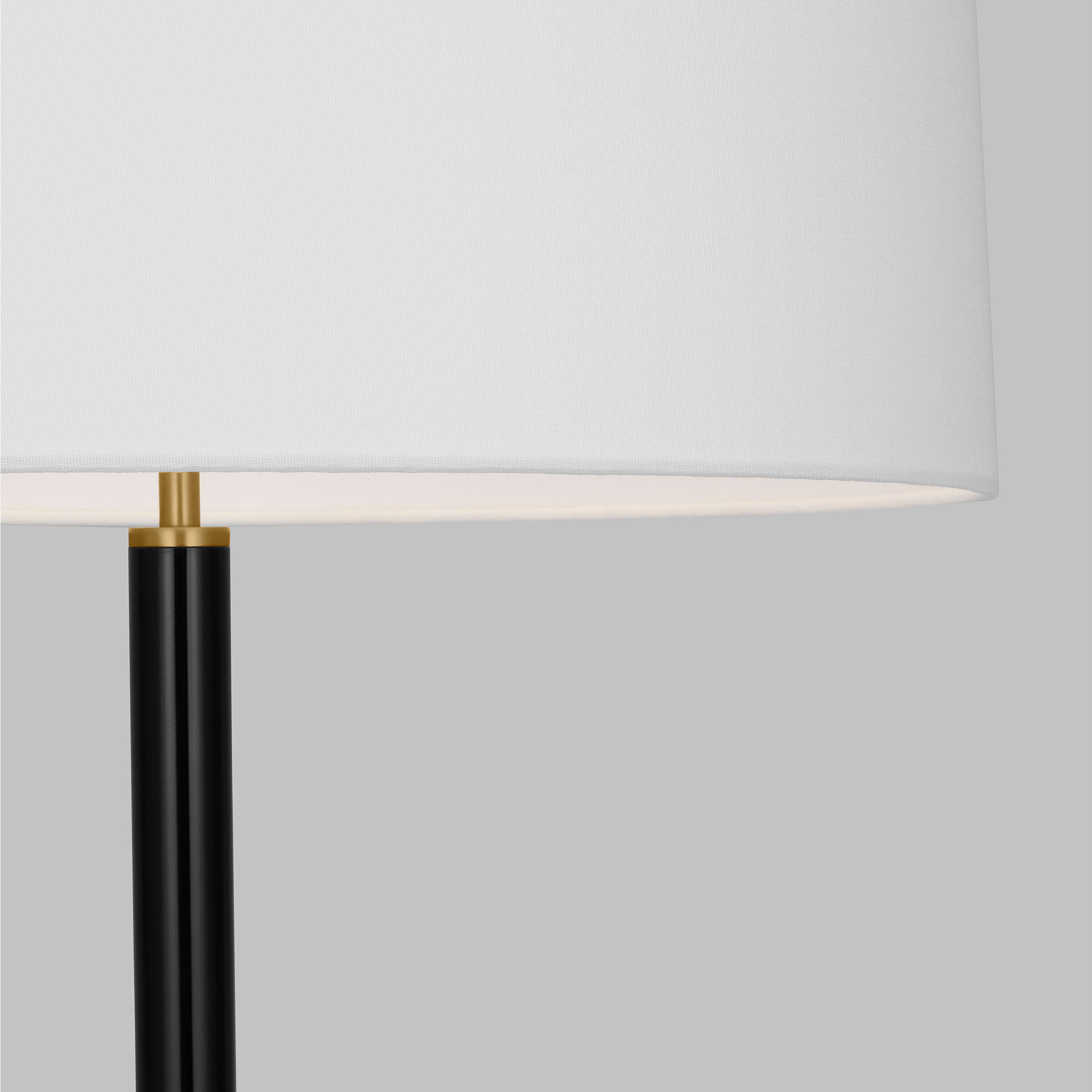 kate spade new york Monroe 61.88 inch 9 watt Burnished Brass with Gloss Black Floor Lamp Portable Light