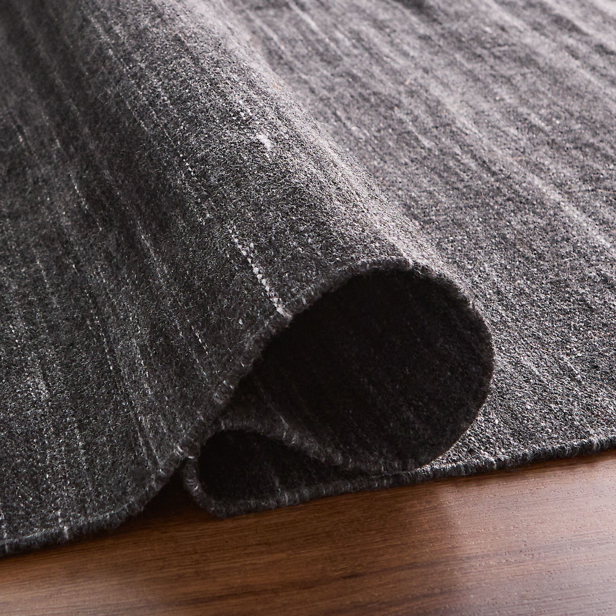 Kiran 90 X 63 inch Dark Grey Rug in 5 x 7