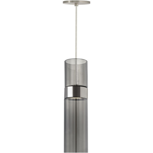 Sean Lavin Manette LED Satin Nickel Pendant Ceiling Light, Integrated LED