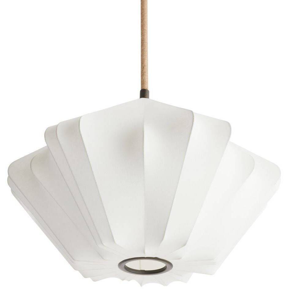 Fazekas 1 Light 26 inch English Bronze and Natural Rope Pendant Ceiling Light