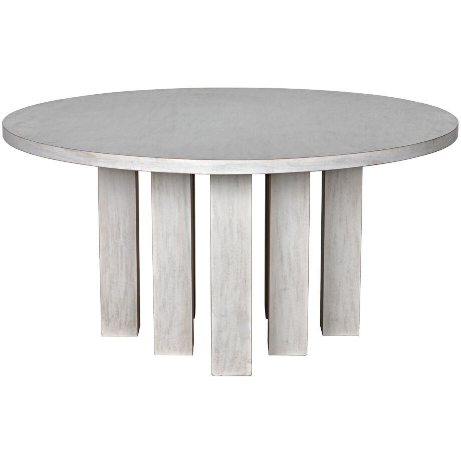 Resistance 60 X 60 inch White Wash Dining Table