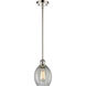 Ballston Eaton LED 6 inch Polished Nickel Pendant Ceiling Light, Ballston