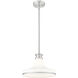Reznor Pendant Ceiling Light in Brushed Nickel
