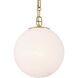 Marbelle 1 Light 10 inch Legacy Brass Pendant Ceiling Light