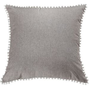 Dawson 24 X 0.1 inch Light Gray with White Pillow, Cover Only