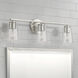 Portman 3 Light 25 inch Brushed Nickel Vanity Light Wall Light