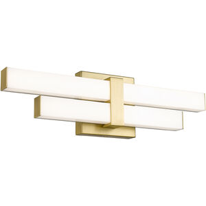 Zane 1 Light 18.00 inch Bathroom Vanity Light