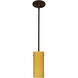 Stilo 10 1 Light Bronze Stem Pendant Ceiling Light