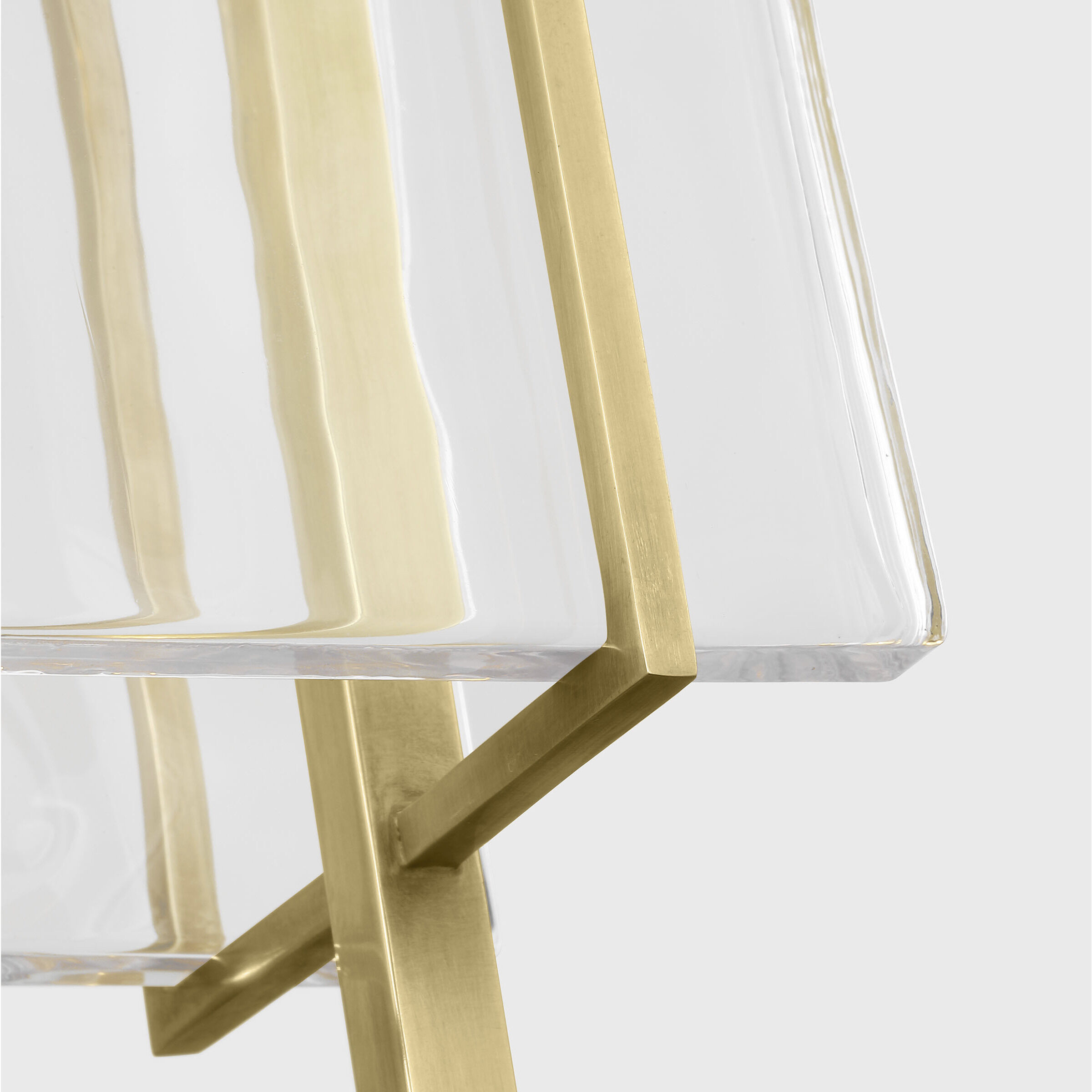 Mick De Giulio Duelle LED 4.8 inch Hand-Rubbed Antique Brass Pendant Ceiling Light