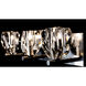 Gatsby 3 Light 21 inch Sterling Bath Sconce Wall Light