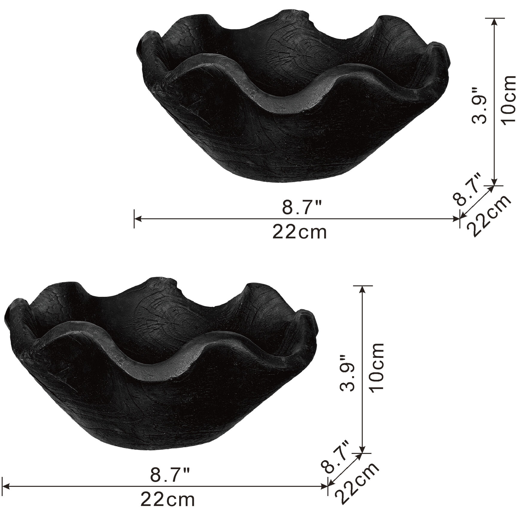 Anita 8.7 X 3.9 inch Bowl