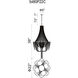 Taylor 10 Light 22 inch Chrome Down Chandelier Ceiling Light