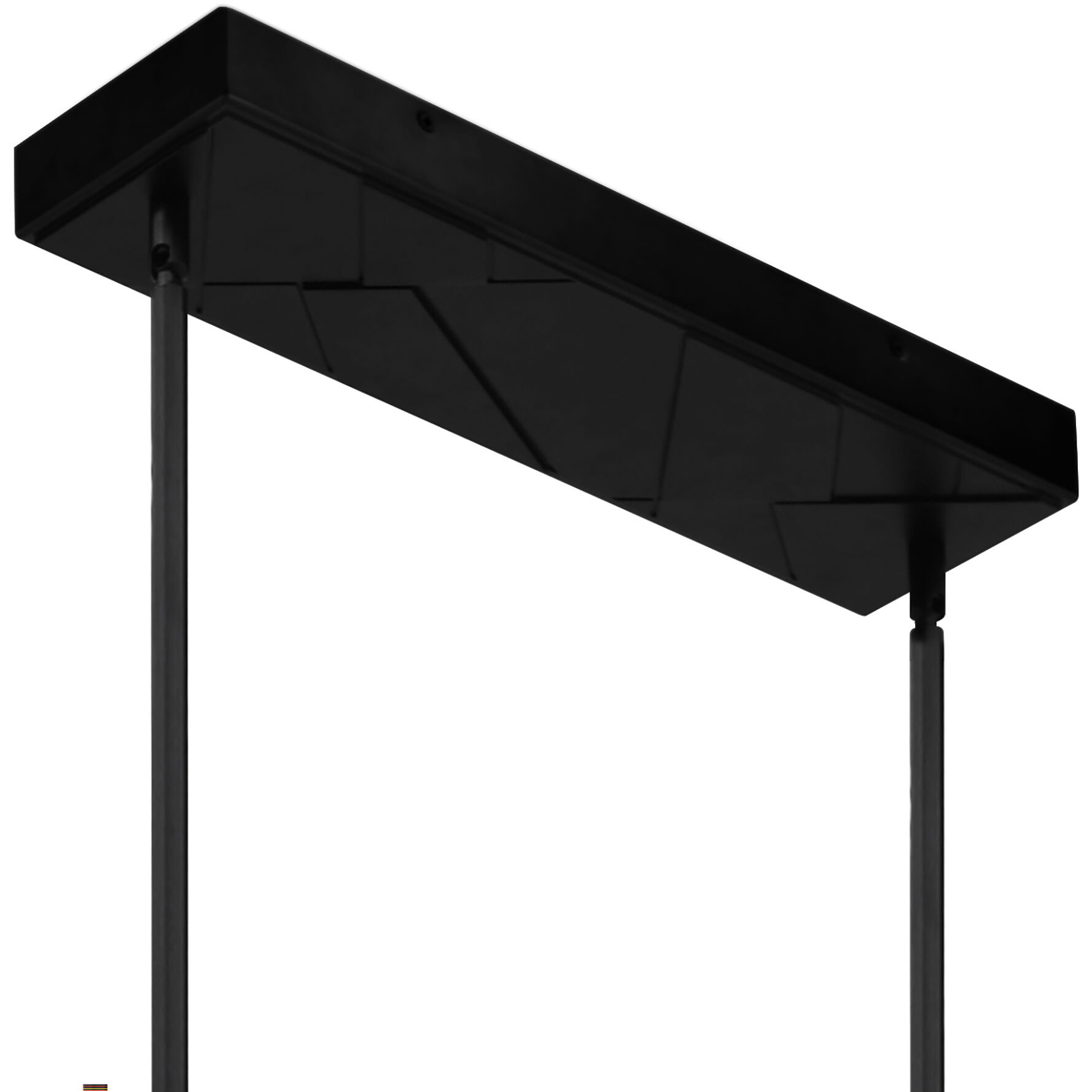 Valira LED 63 inch Black Chandelier Ceiling Light