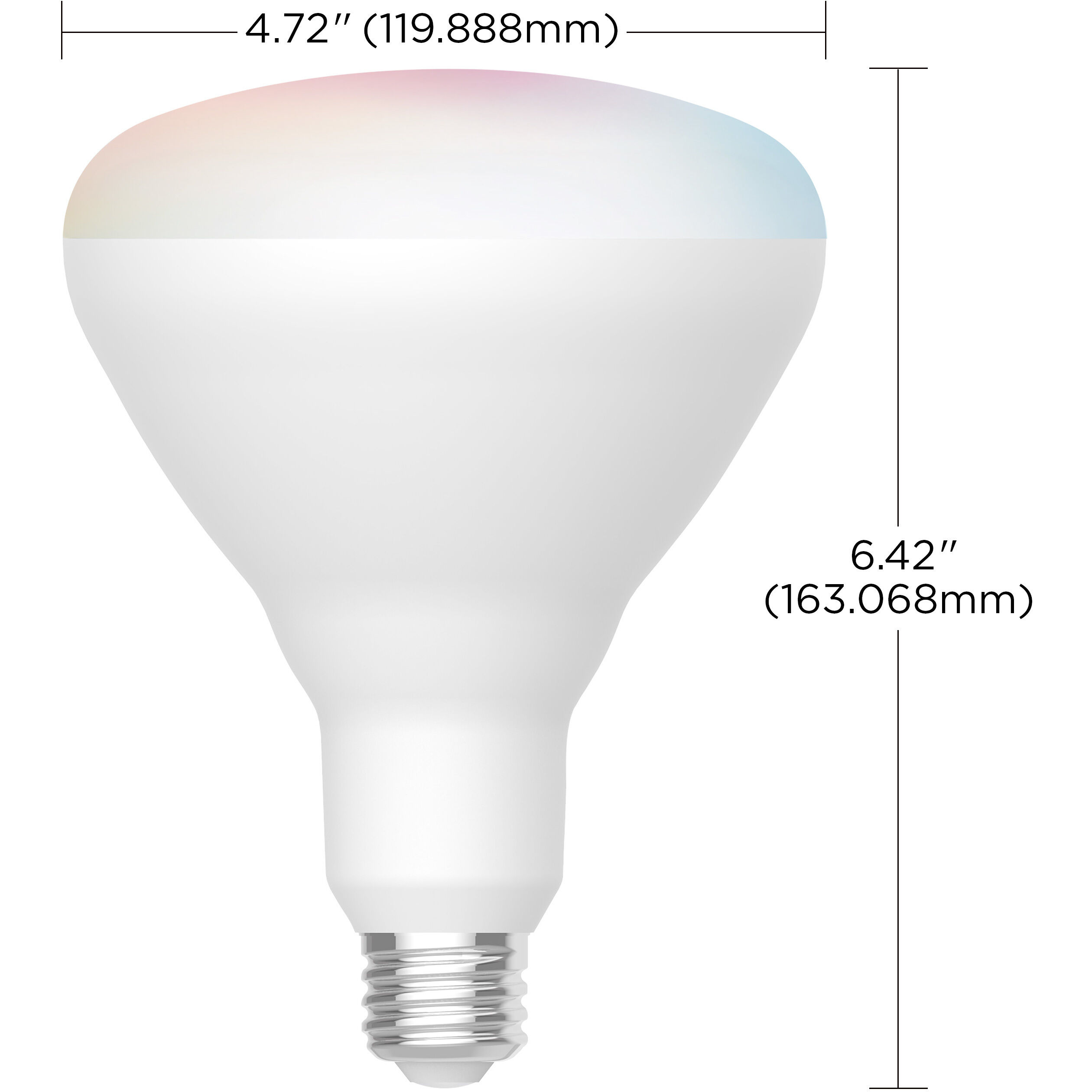 Starfish IOT LED BR40 E26 12.00 watt 120V 2700K-5000K Bulb