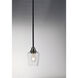 Goblet 1 Light 4.75 inch Black and Satin Nickel Mini Pendant Ceiling Light