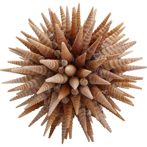 Marlin White/Cream and Brown Decorative Object, Large