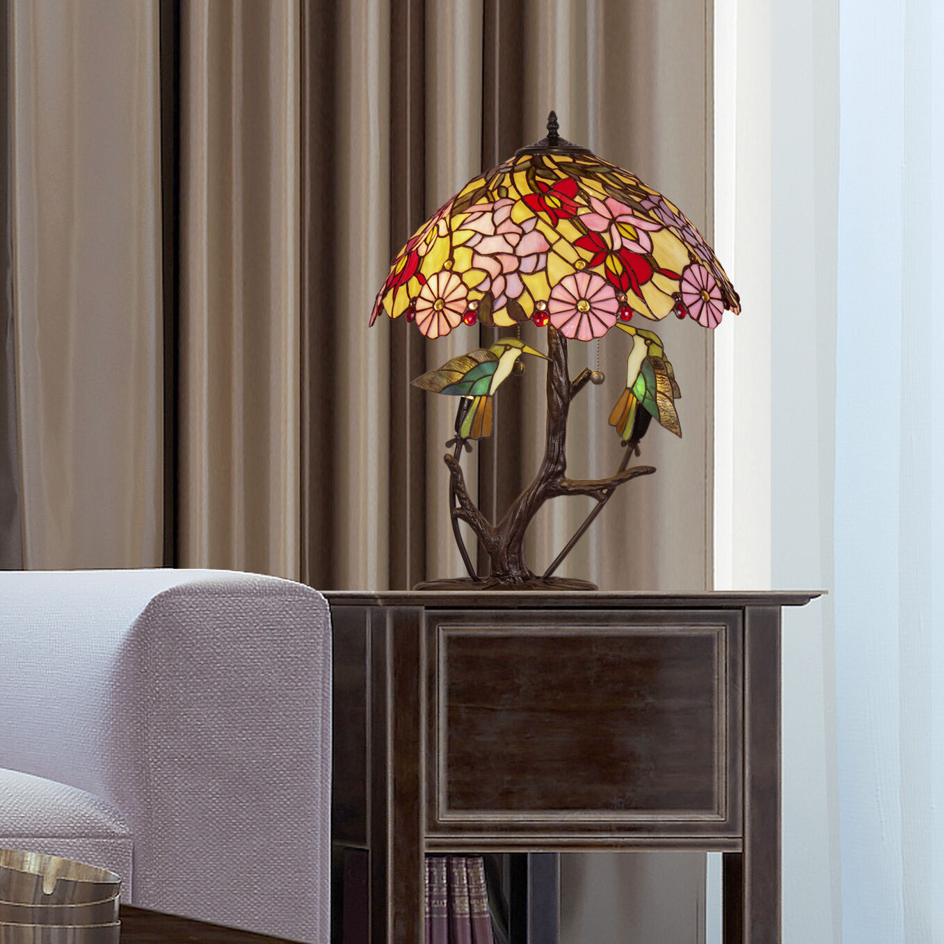 Dale tiffany hotsell hummingbird lamp